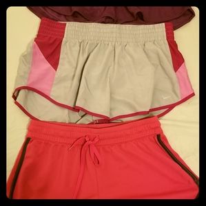 Lot of 3 shorts nike underarmour adidas